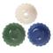 Hello Honey® 10" Blue, Green & Cream Stoneware Bowl with Scalloped Edge Set